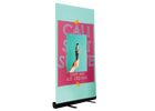Square Aluminium Pull Up Banner 850 x 2000mm (Black)