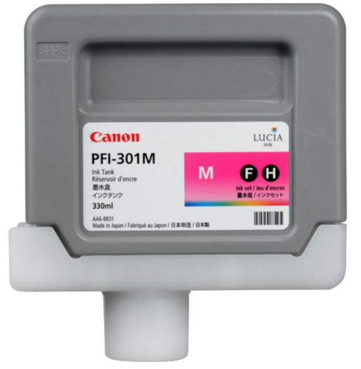 Canon PFI-301/302 Ink - 330ML (12 colours)