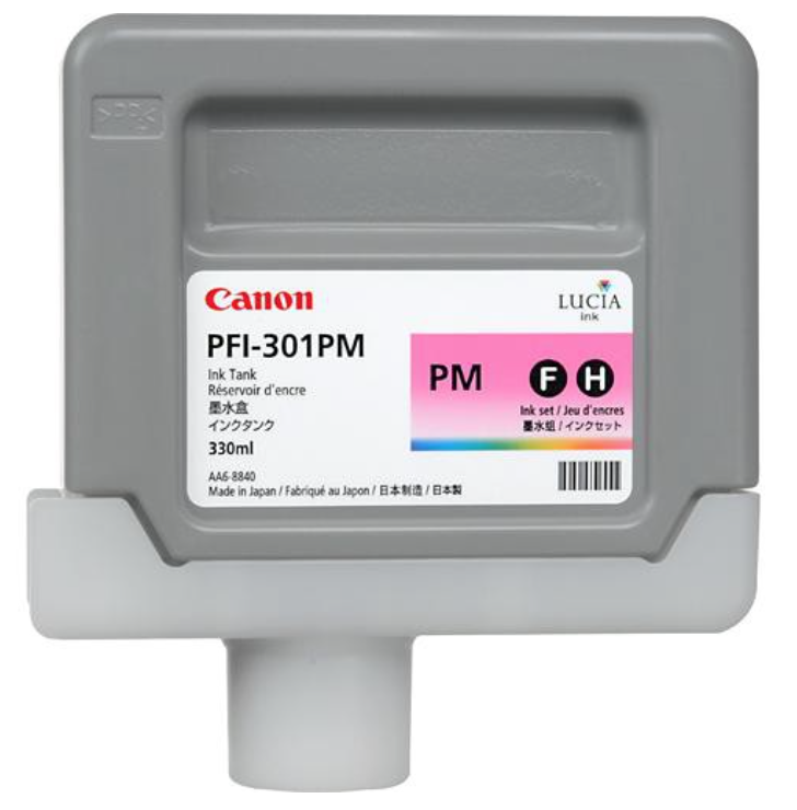 Canon PFI-301/302 Ink - 330ML (12 colours)