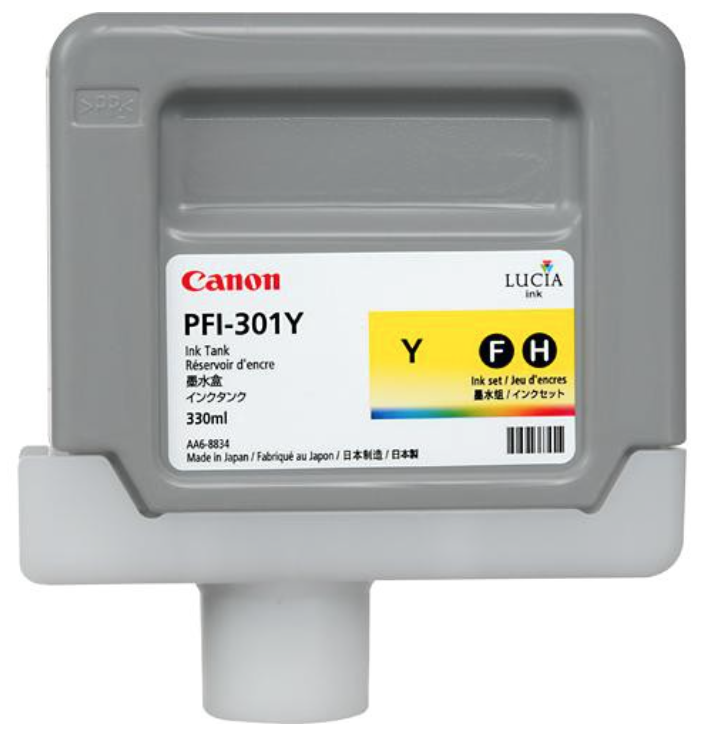 Canon PFI-301 Ink-330ML (8 colours)
